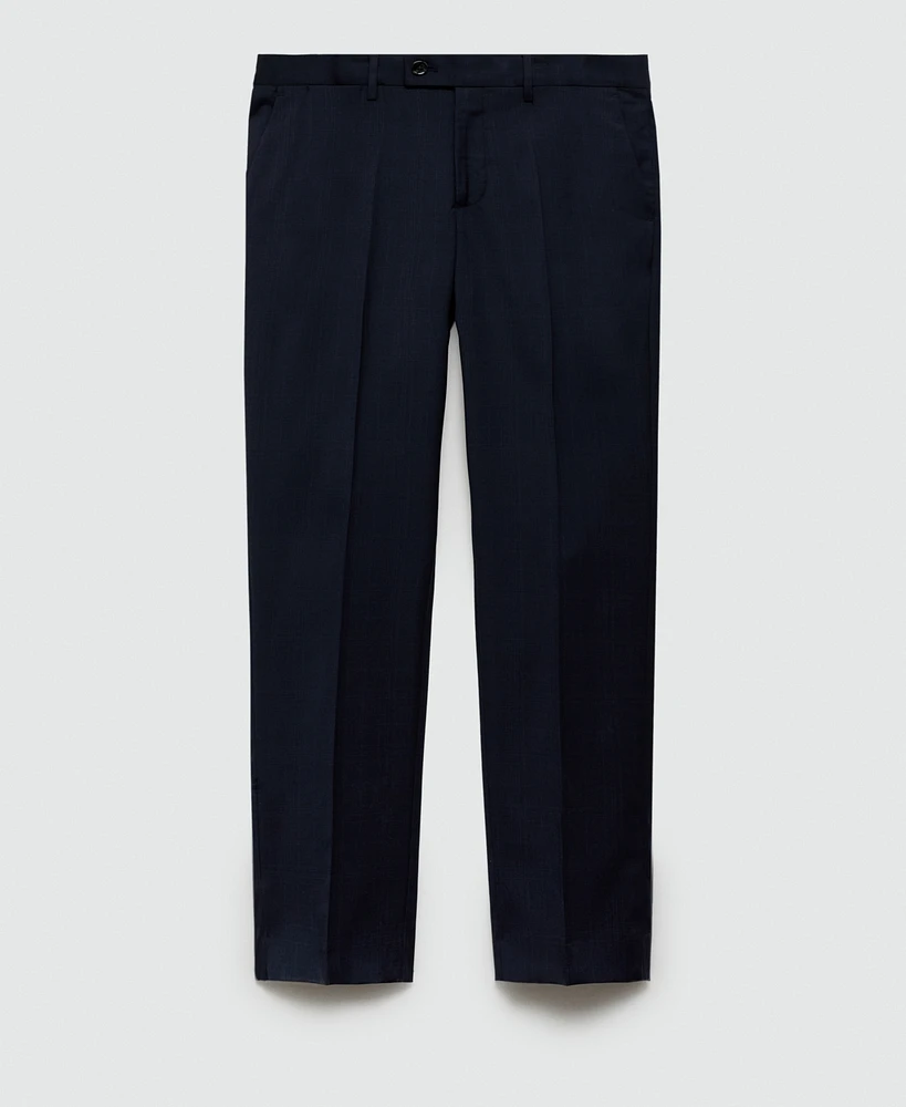 Mango Men's Stretch Fabric Suit Pants