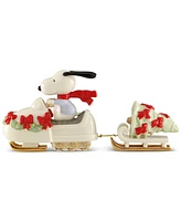 From The Vault! Lenox Snowmobiling Snoopy Figurine, Exclusively at Macy's