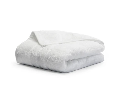 Cariloha Hand Towel | White | 16"x24" | Turkish Cotton & Viscose Material Blend | Extra Smooth, Odor Resistant and Highly Absorbent