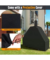 Outdoor Pizza Oven Wood Fired Pizza Oven with 600D Oxford Fabric Cover