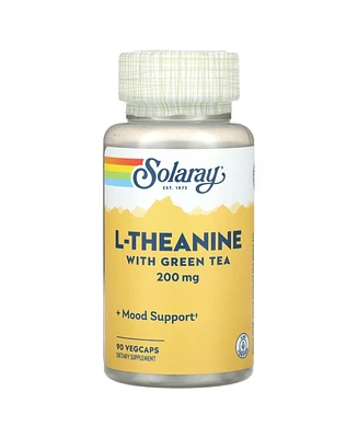 Solaray L-Theanine With Green Tea - 90 VegCaps