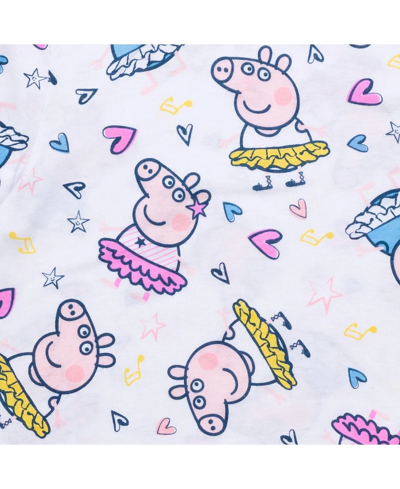 Peppa Pig Girls 3 Pack T-Shirts