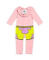 SpongeBob SquarePants Toddler Boys Patrick Zip Up Cosplay Costume Coverall to