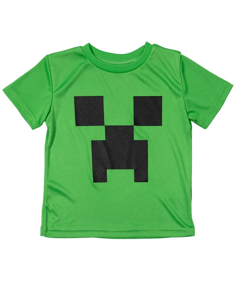 Minecraft Boys 3 Pack T-Shirts