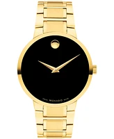 Movado Men's Portfolio Swiss Quartz Yellow Pvd Watch 40MM