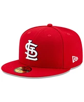 New Era Men's Red St. Louis Cardinals National Baseball Hall of Fame 59FIFTY Fitted Hat