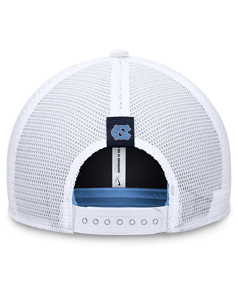Jordan Men's Carolina Blue/White North Carolina Tar Heels Local Rise Trucker Adjustable Hat