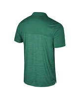 Colosseum Men's Green Michigan State Spartans Big Tall Langmore Polo