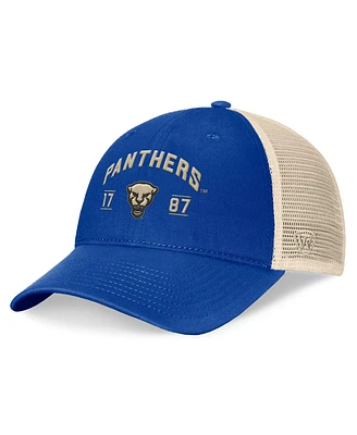 Top of the World Men's Royal Pitt Panthers Heritage Waylon Trucker Adjustable Hat