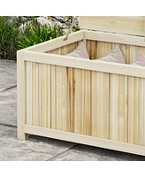 Streamdale Furniture 45.5 Gallon Outdoor Storage Box: Deck & Balcony Storage