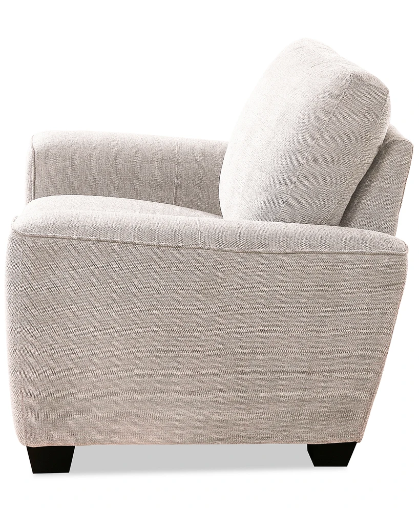 Myriem 37" Fabric Chair, Created for Macy's