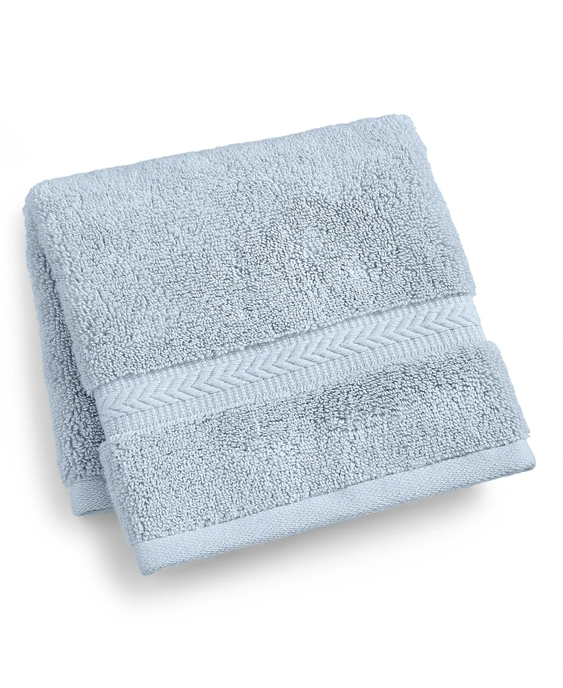 Hotel Collection Finest Elegance Luxury Turkish Cotton Washcloth, 13" x 13", Exclusively at Macy's