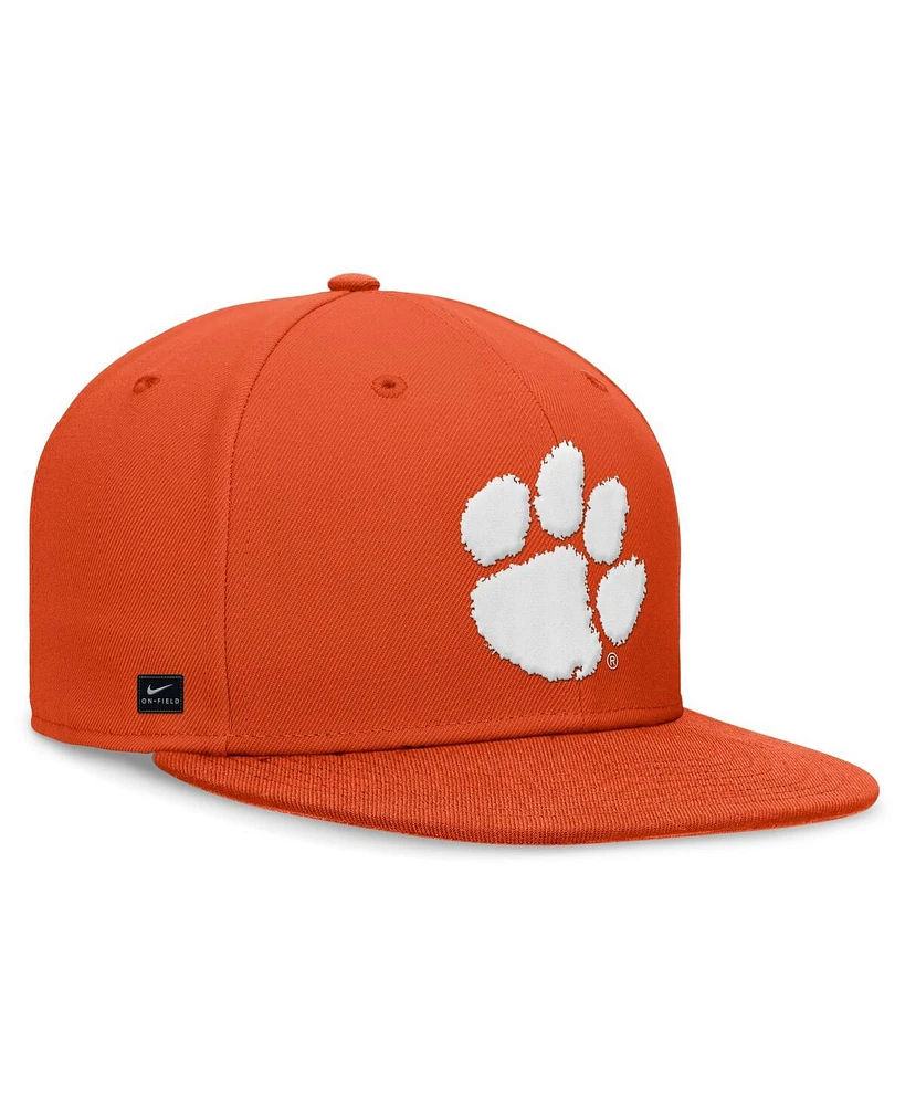 Nike Men's Orange Clemson Tigers On-Field Pro Fitted Hat