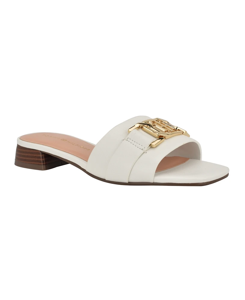 Tommy Hilfiger Women's Meliei Block Heel Slide Sandals