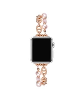 Posh Tech Luna Faux Pearl Band for Apple Watch 44,45,46,49mm