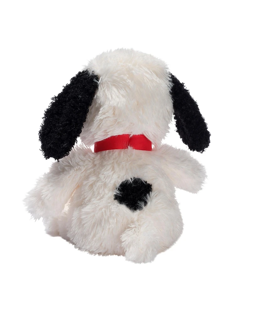 Bedtime Originals Snoopy Love Mini Plush Stuffed Animal Dog White/Black 9 Inch