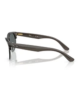 Ray-Ban Unisex Clubmaster Reverse Polarized Sunglasses, RBR0504S