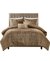 Madison Park Bella Jacquard 6-Pc. Comforter Set, Full/Queen