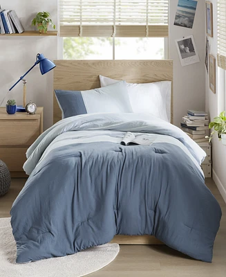 510 Design Miro Soft Washed Color Block 2-Pc. Comforter Set, Twin/Twin Xl