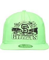 New Era Men's Green San Francisco Giants Neon Golfer Snapback Hat
