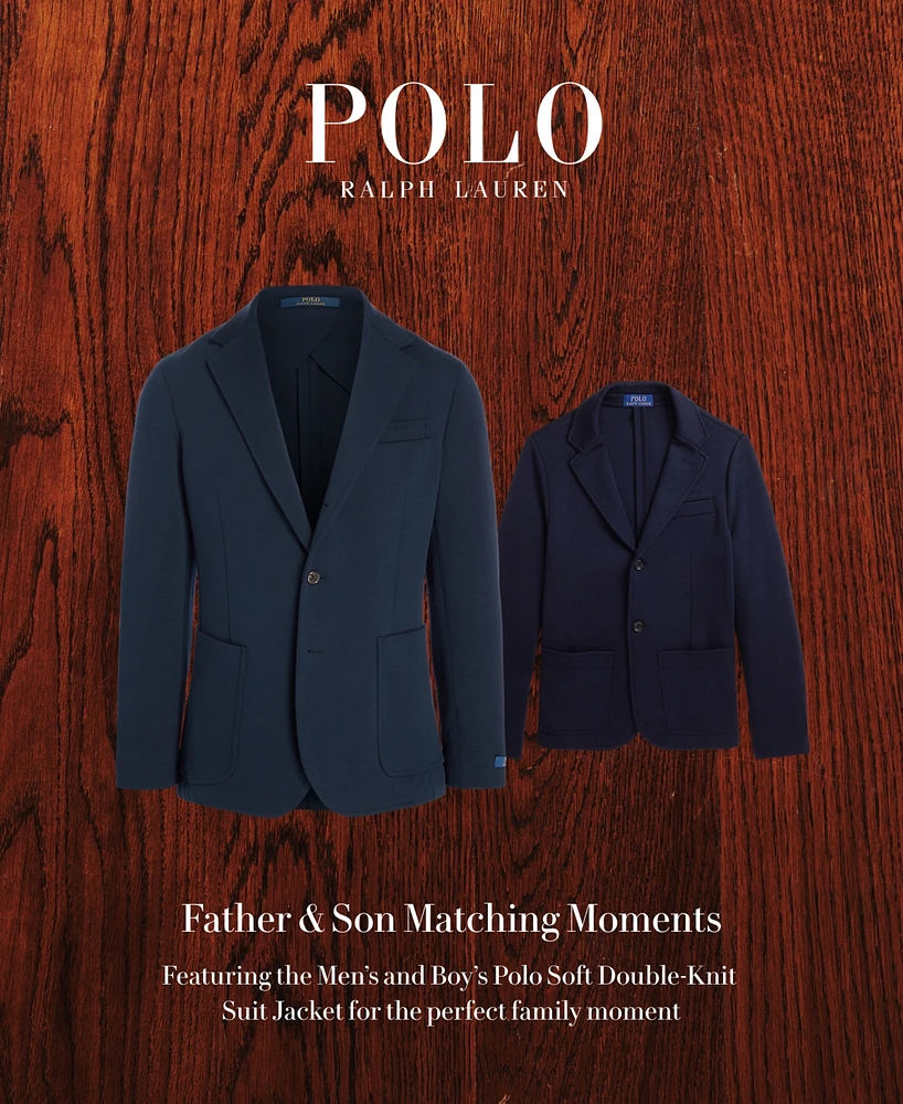 Polo Ralph Lauren Big Boys Double-Knit Jacket