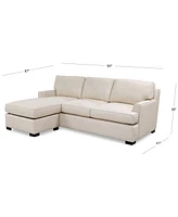 Kaelie 2-Pc. Reversible Sofa Chaise Sleeper