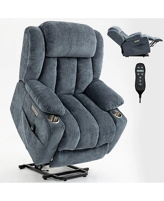 Mondawe Chenille Power Lift Recliner Chair