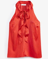 On 34th Women's Halter Tie-Neck Sleeveless Top, Created for Macy's
