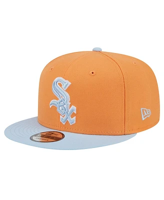 New Era Men's Orange Chicago White Sox Spring Color Two-Tone 9FIFTY Snapback Hat