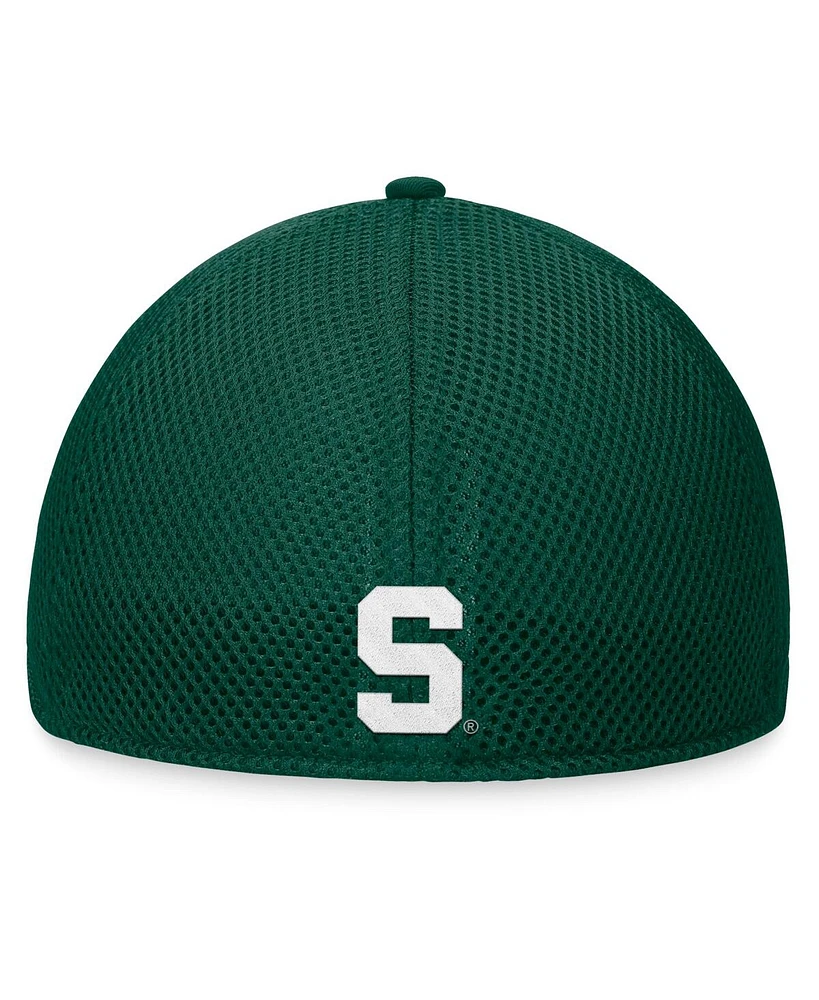 Top of the World Men's Green Michigan State Spartans Spacer Flex Hat