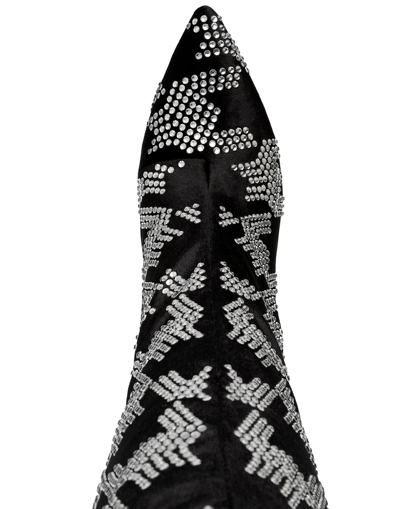 Betsey Johnson Women's Naomy Tall Block-Heel Boots