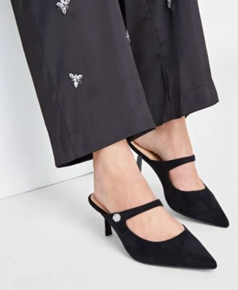 On 34th Womens Rhinestone Button Up Pants Created For Macys