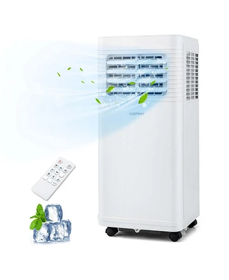 Portable Air Conditioner 8000 Btu 3 in 1 Ac Unit with Fan & Dehumidifier Sleep Mode