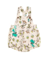 Toy Story Baby Boys Cotton Gauze Matching Family Short Overalls