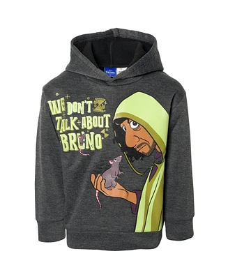 Encanto Toddler Boys Bruno Fleece Pullover Hoodie