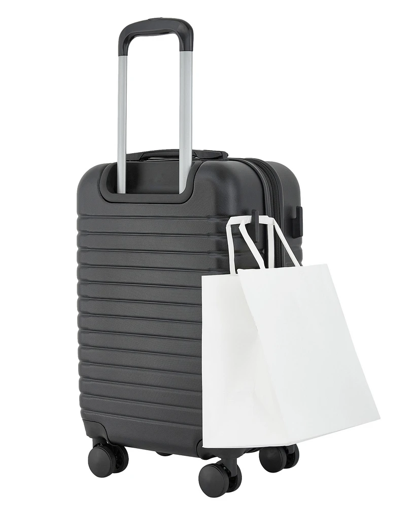 kensie Graceful Collection 2 Pc. Expandable Rolling Hardside Luggage Set