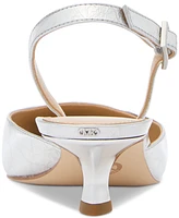 Michael Michael Kors Women's Luna Slingback Kitten-Heel Pumps