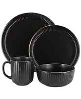 Elama Leo 16 Pc. Dinnerware Set, Service for 4