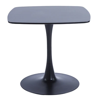 Special Mdf Dining Table – Black Kitchen Table, Ideal as an Executive Desk