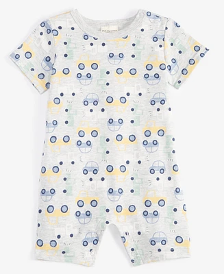 First Impressions Baby Boys Traffic Jam Sunsuit, Created for Macy's