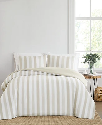 Truly Soft Aiden Stripe 3-Pc. Duvet Cover Set