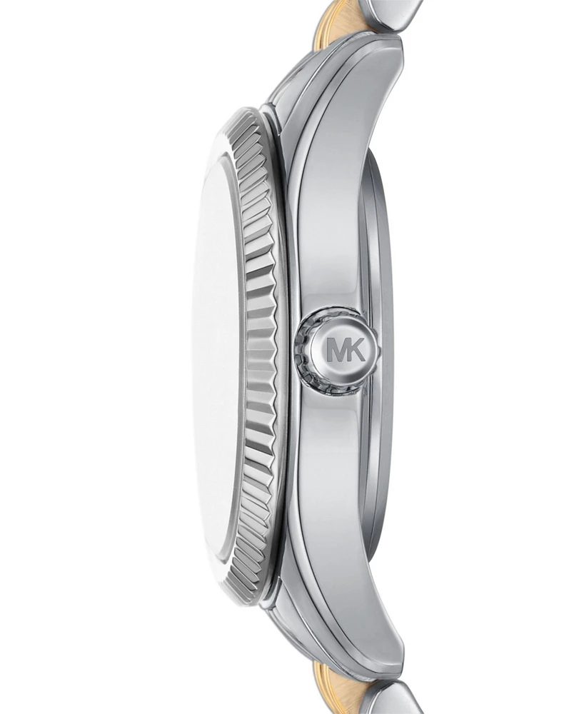 Michael Kors Women's Lexington Three-Hand Two-Tone Stainless Steel Watch 26mm