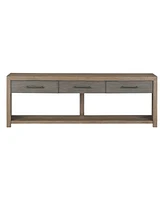 Portmore 80" Wood Console Tv Stand