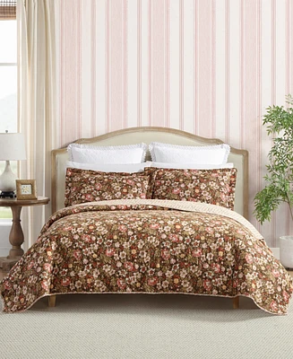 Laura Ashley Marta Reversible 2-Pc. Quilt Set, Twin