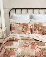 Laura Ashley Harrietta Patchwork Reversible 2-Pc. Quilt Set, Twin