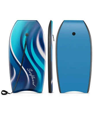 41" Lightweight Body Board with Eps Core Xpe Deck Hdpe Bottom Crescent Tail