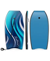 41" Lightweight Body Board with Eps Core Xpe Deck Hdpe Bottom Crescent Tail