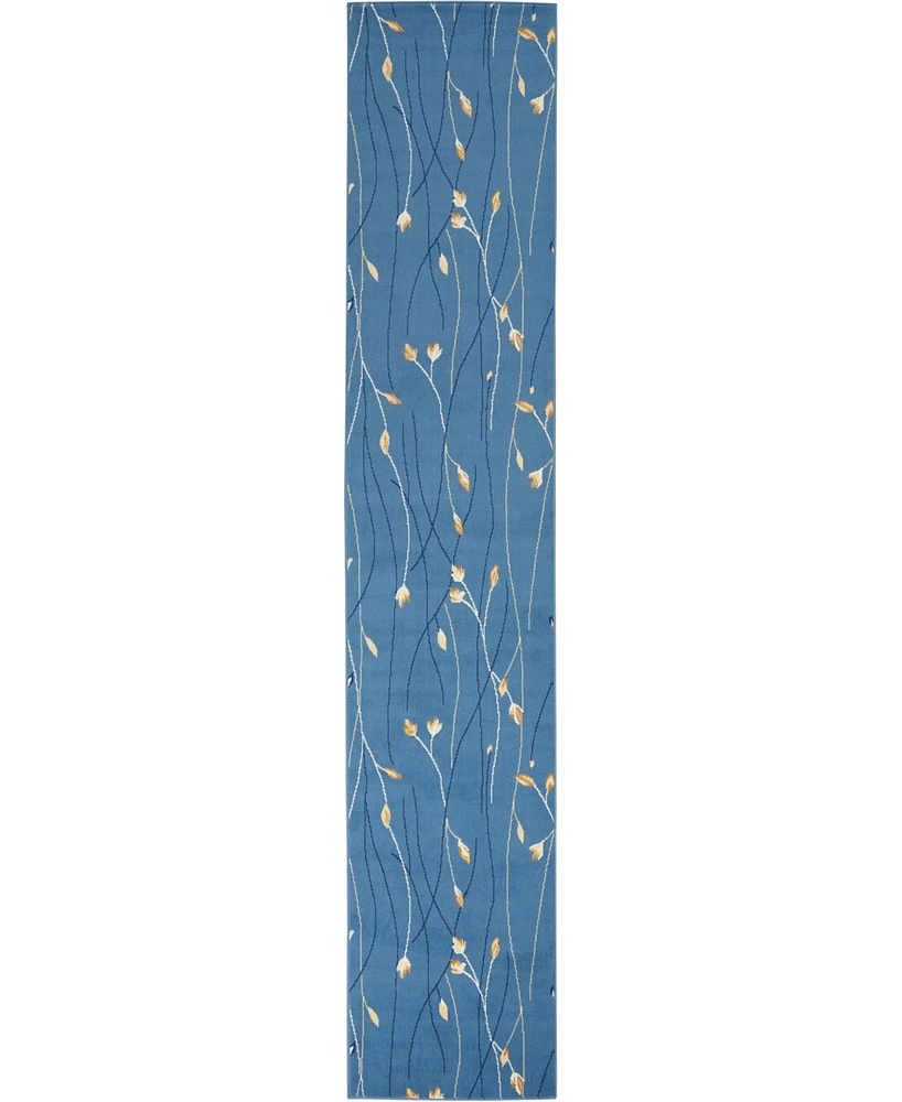 Nourison Home Grafix GRF15 2'3"x12' Runner Area Rug