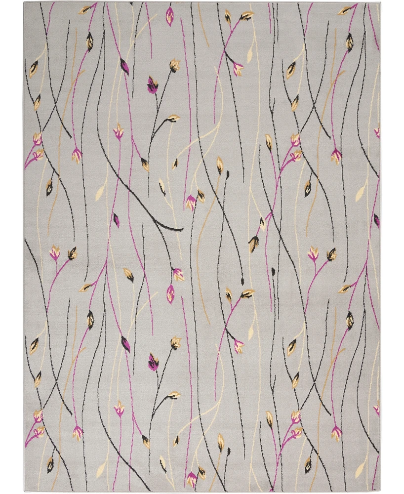 Nourison Home Grafix GRF15 3'9"x5'9" Area Rug