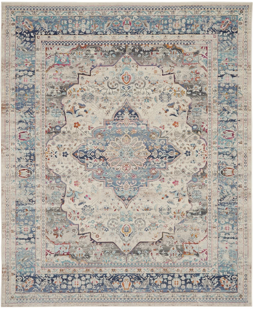 Nourison Home Vintage Kashan VKA07 7'10"x9'10" Area Rug